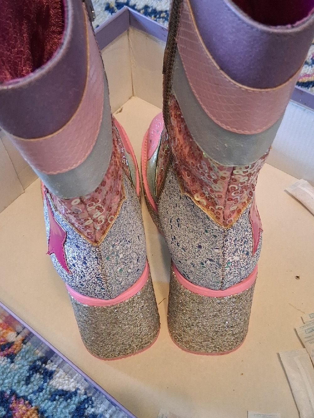 Ursa Major Pink, Size 41, Irregular Choice WooHoo - Picture 9 of 13